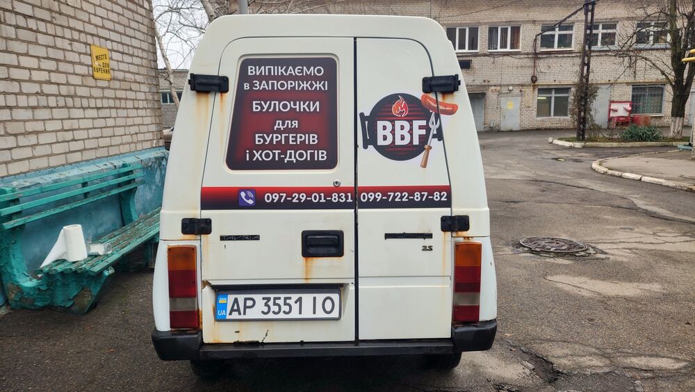 Брендирование авто ЗАЗ пикап